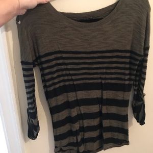 Express striped sweater